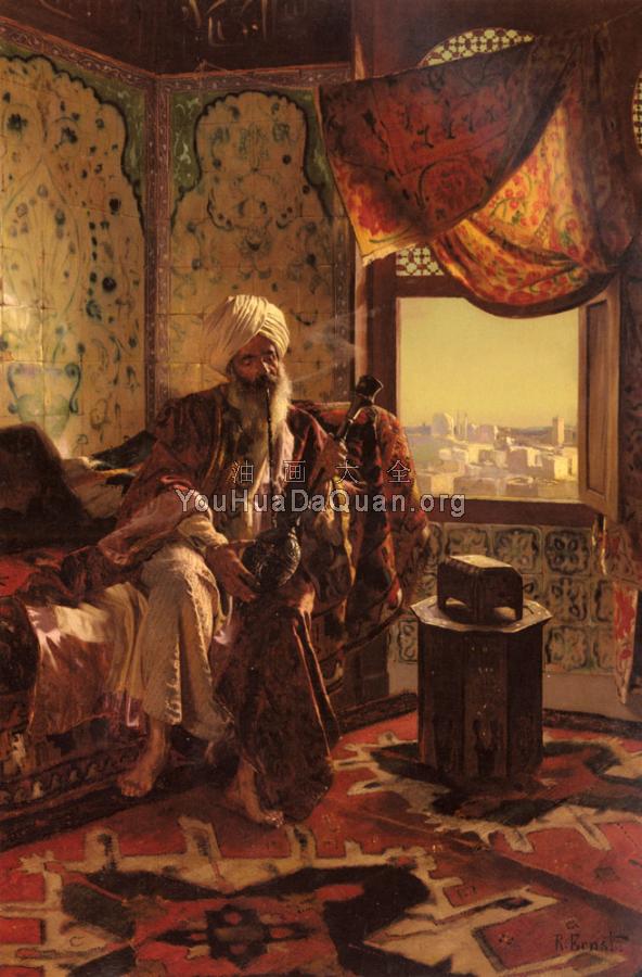 Smoking The Hookah - 鲁道夫·恩斯特